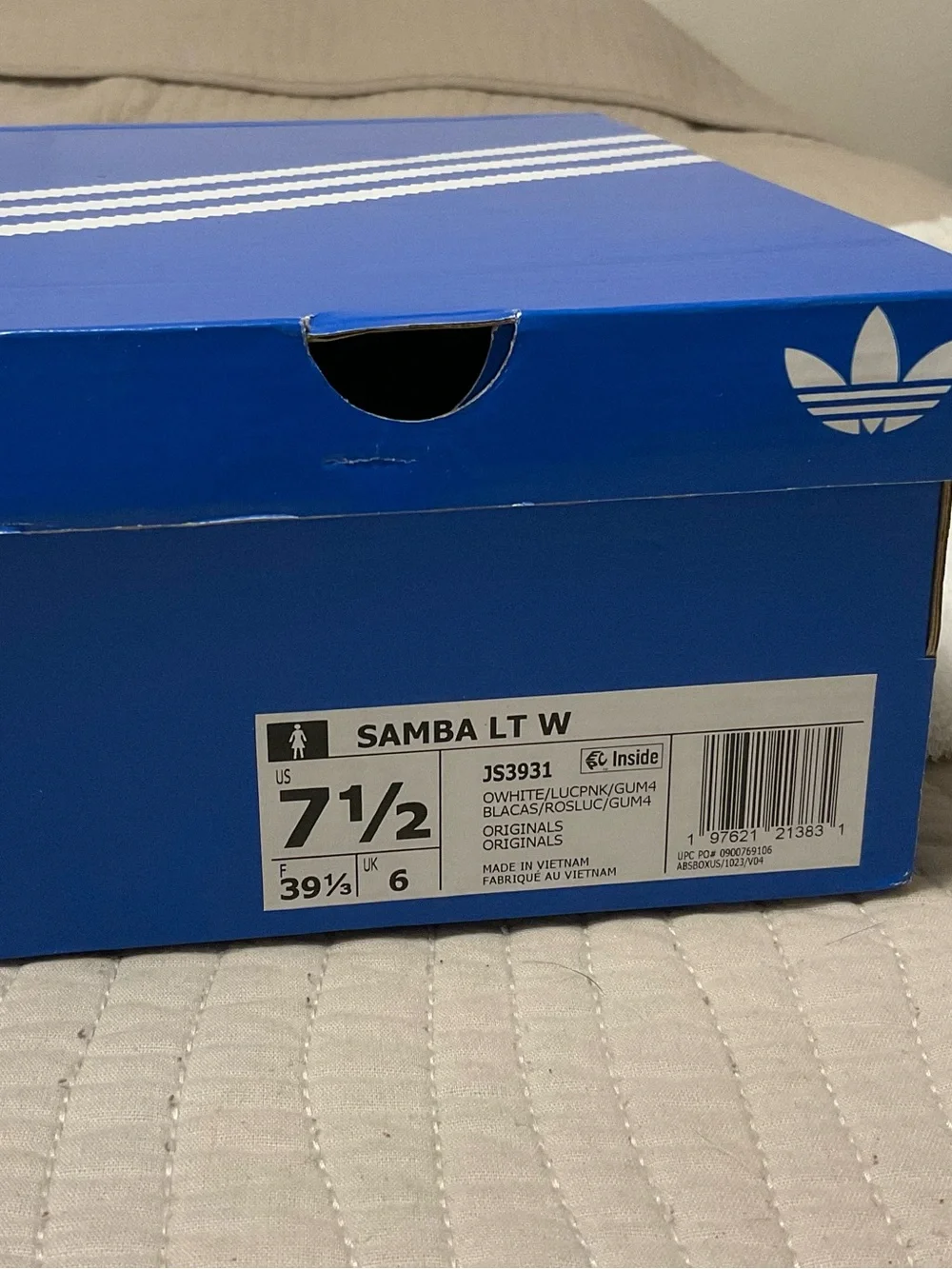 Adidas Originals Samba LT Cow Print